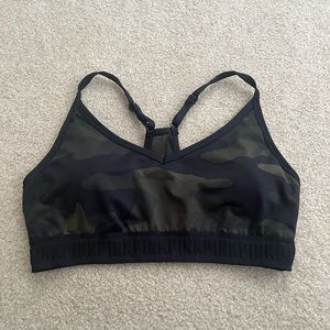 Camo VS Pink Sports Bra (L)